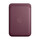 Apple iPhone Feingewebe Wallet mit MagSafe, mulberry