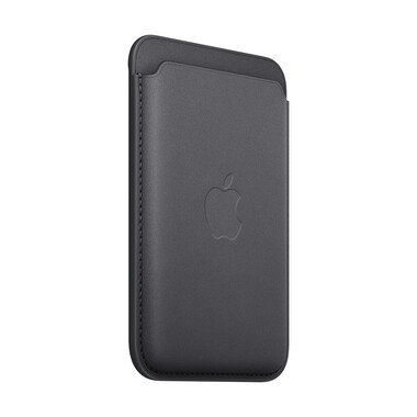 Apple iPhone Feingewebe Wallet mit MagSafe, schwarz
