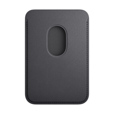 Apple iPhone Feingewebe Wallet mit MagSafe, schwarz