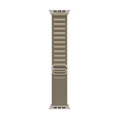 Apple Watch 49mm Alpine Loop, oliv, M