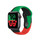 Apple Watch 44mm Black Unity Sportarmband, S/M