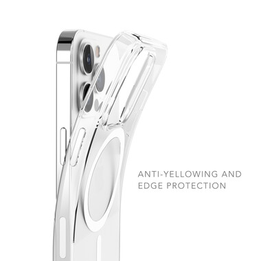 Vonmählen transparente Anti-Gilb Hülle für iPhone 15 Pro Max