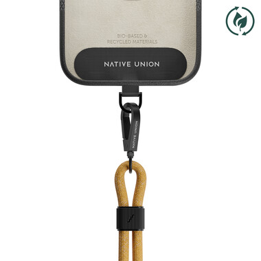 Native Union City Sling Halslanyard, senfgelb