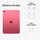 iPad Wi-Fi + Cellular, 64GB, pink, 10.9&quot; (10.Gen.)