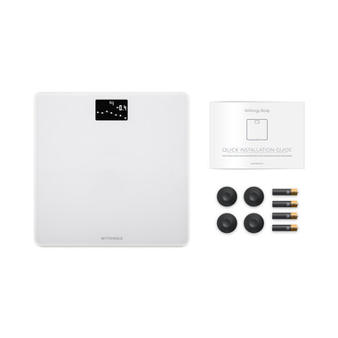 Withings Body WLAN-Körperwaage, weiß