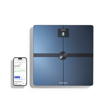 Withings Body SMART WLAN- Körperwaage, schwarz