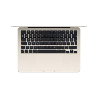 MacBook Air 13&quot; M3 Chip 8-Core CPU und 10-Core GPU, 8GB, 512GB SSD, polarstern&gt;