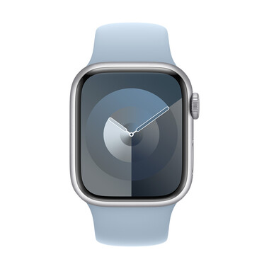 Apple Watch 41mm Sportarmband, hellblau, M/L