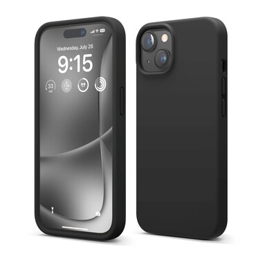 ELAGO Silicon Case iPhone 15 Plus - Black