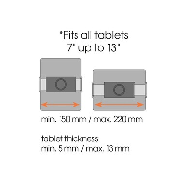 Vogel’s Universal Halterung für Tablets von 7“ bis 13“