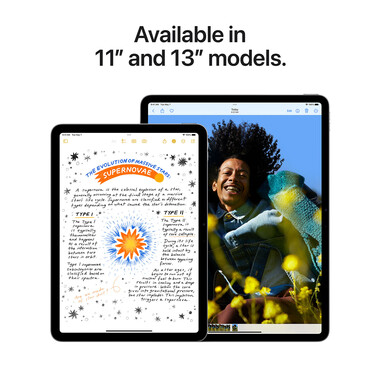 Apple iPad Air 13&quot; Wi-Fi + Cellular, 1TB, polarstern