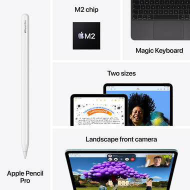 Apple iPad Air 13&quot; Wi-Fi + Cellular, 128GB, violett