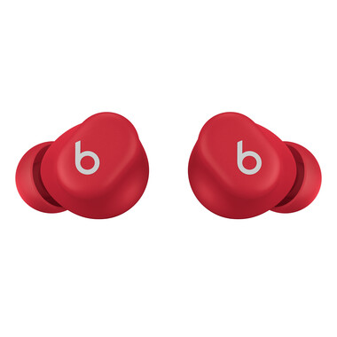 Beats Solo Buds, komplett kabellose In-Ear Kopfhörer, transparent rot