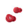 Beats Solo Buds, komplett kabellose In-Ear Kopfhörer, transparent rot