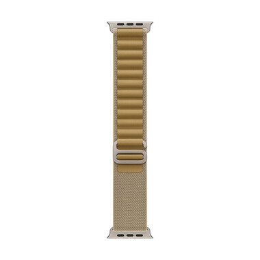 Apple Watch 49mm Alpin-Loop, mandel - medium - Gehäusefarbe natur