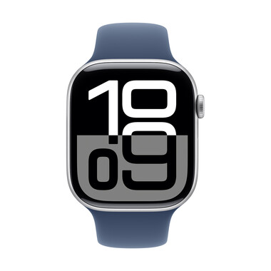 Apple Watch 46mm Sportarmband, denim - M/L