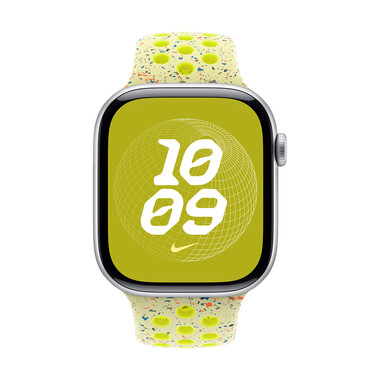 Apple Watch 46mm Nike Sportarmband, volt splash - M/L