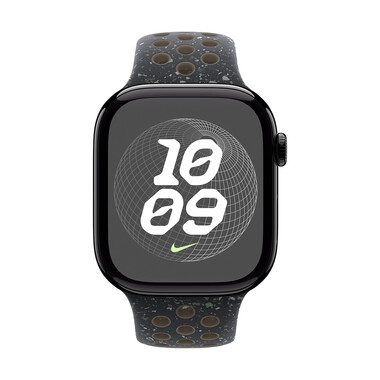 Apple Watch 46mm Nike Sportarmband, midnight sky - S/M