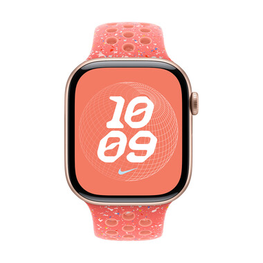 Apple Watch 46mm Nike Sportarmband, magic ember - M/L