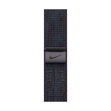 Apple Watch 46mm Nike Sport Loop, schwarz/blau