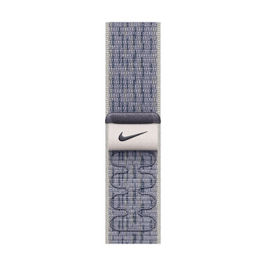 Apple Watch 46mm Nike Sport Loop, grau/blau