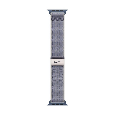 Apple Watch 46mm Nike Sport Loop, grau/blau