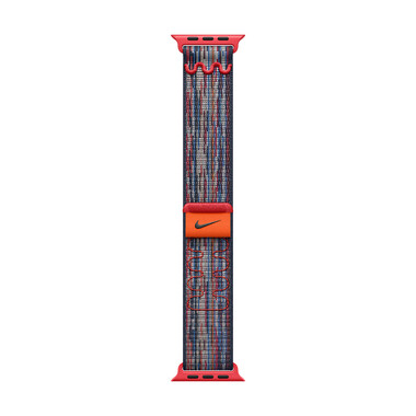 Apple Watch 42mm Nike Sport Loop, blau/rot