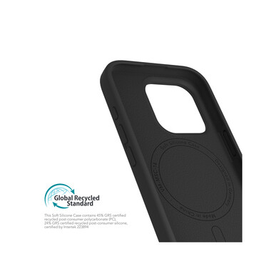 Vonmählen Silikon-Case für iPhone 16 Pro Max, schwarz