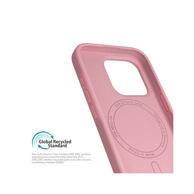 Vonmählen Silikon-Case für iPhone 16 Pro, rosa