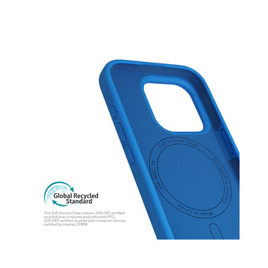 Vonmählen Silikon-Case für iPhone 16 Pro, blau