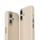 Vonmählen Kunstleder-Case für iPhone 16 Plus, beige