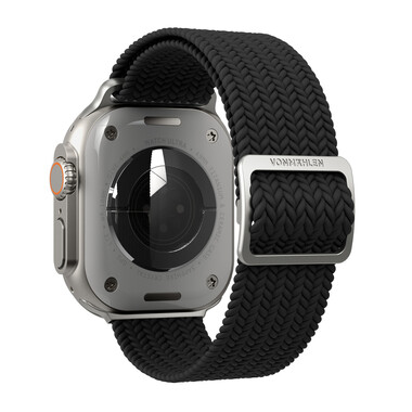 Vonmählen Woven-Armband für Apple Watch 38/40/41 mm, schwarz