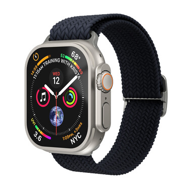 Vonmählen Woven-Armband für Apple Watch 38/40/41 mm, dunkelblau