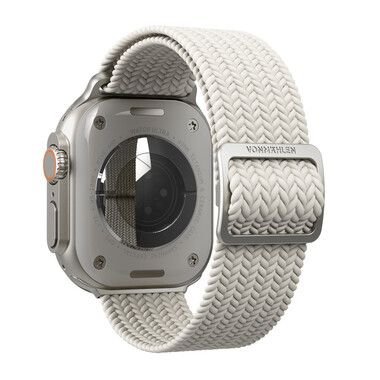 Vonmählen Woven-Armband für Apple Watch 42/44/45/49 mm, beige