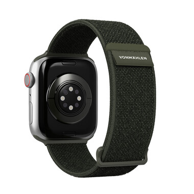 Vonmählen Sport-Armband 2 für Apple Watch 42/44/45/49 mm, olivgrün