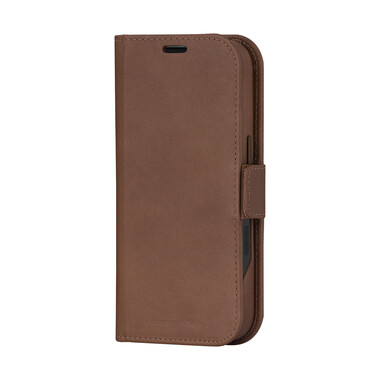 dbramante Lynge 2in1 Leder-Case mit MagSafe für iPhone 16 Pro, braun