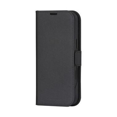 dbramante Lynge 2in1 Leder-Case mit MagSafe für iPhone 16, schwarz