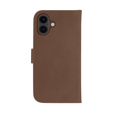 dbramante Lynge 2in1 Leder-Case mit MagSafe für iPhone 16 Plus, braun