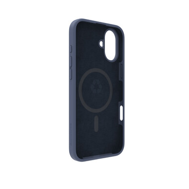 dbramante Monaco Silikoncase mit MagSafe für iPhone 16 Plus, blau