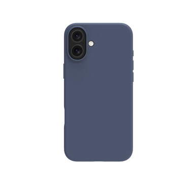 dbramante Monaco Silikoncase mit MagSafe für iPhone 16 Plus, blau