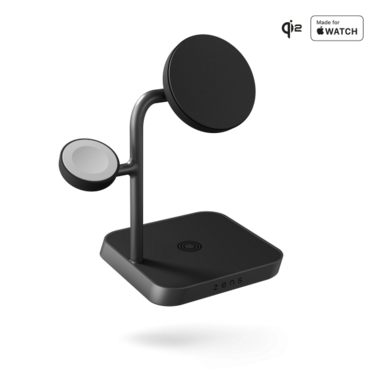 Zens Aluminium Series 3 in 1 Magnetic Wireless Office Charger Pro 3 + Watch