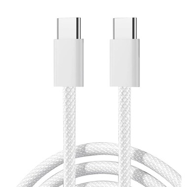 Joyroom USB-C auf USB-C 1m Kabel 60W USB 2.0Weiß