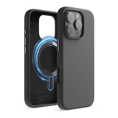 Elago MAGNETIC SILICONE CASE Black iPhone 16