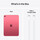 iPad Wi-Fi + Cellular, 64GB, pink, 10.9&quot; (10.Gen.)