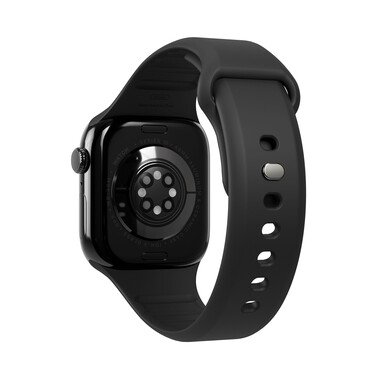 Vonmählen Classic 2 Silikonarmband für Apple Watch (38 / 40 / 41 mm), schwarz