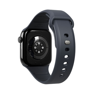 Vonmählen Classic 2 Silikonarmband für Apple Watch (38 / 40 / 41 mm), dunkelblau