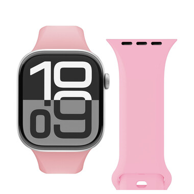 Vonmählen Classic 2 Silikonarmband für Apple Watch (38 / 40 / 41 mm), rosa