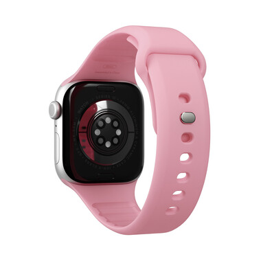 Vonmählen Classic 2 Silikonarmband für Apple Watch 42/44/45/49 mm, rosa