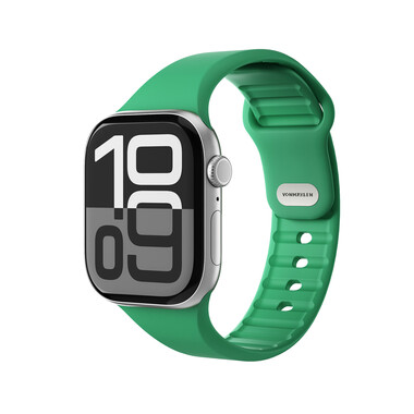 Vonmählen Classic 2 Silikonarmband für Apple Watch (38 / 40 / 41 mm), grün