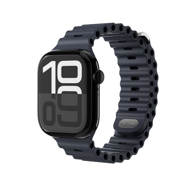 Vonmählen Wave-Armband 2 für Apple Watch 42/44/45/49 mm, dunkelblau